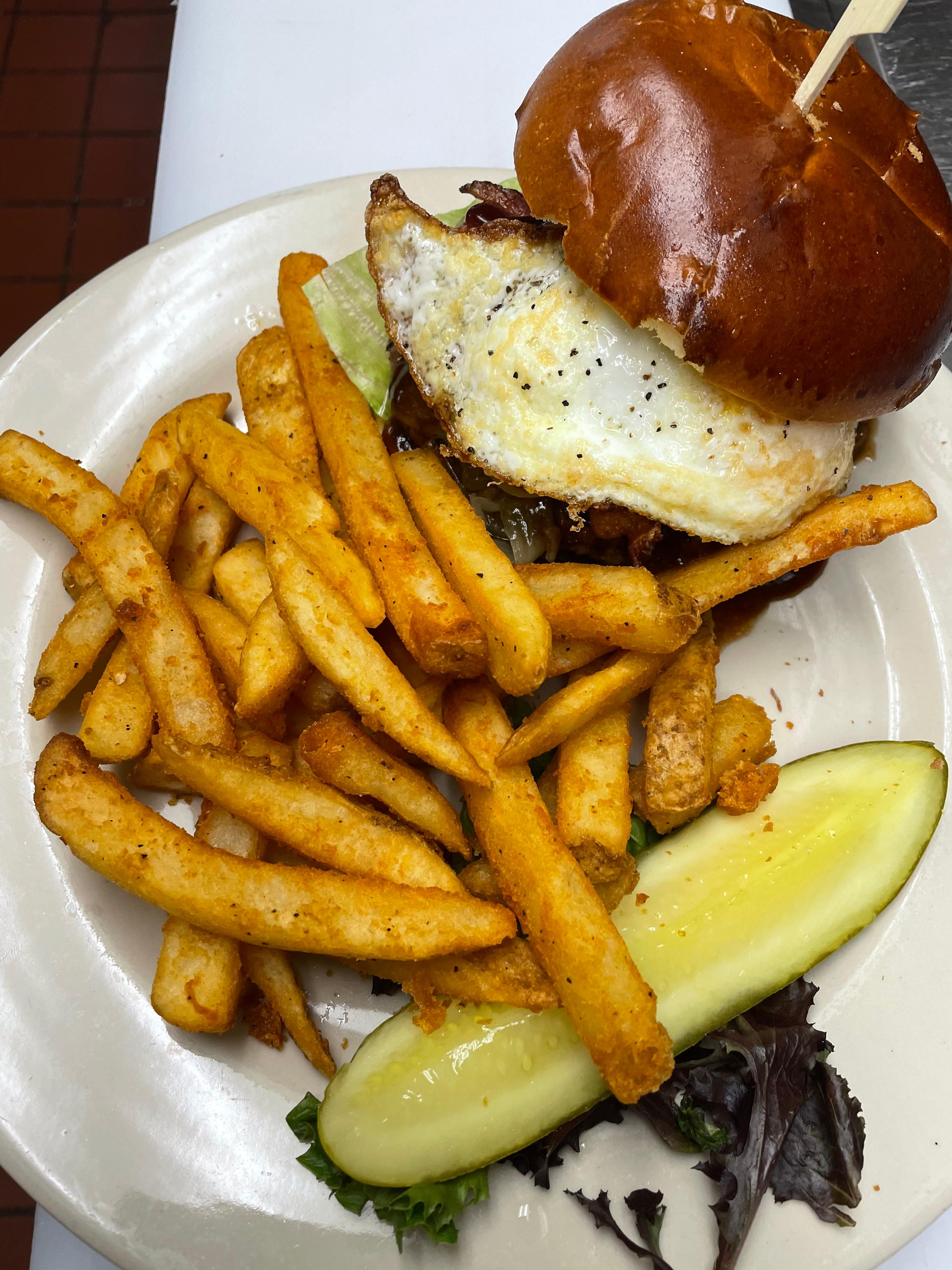 Park Ave Burger.