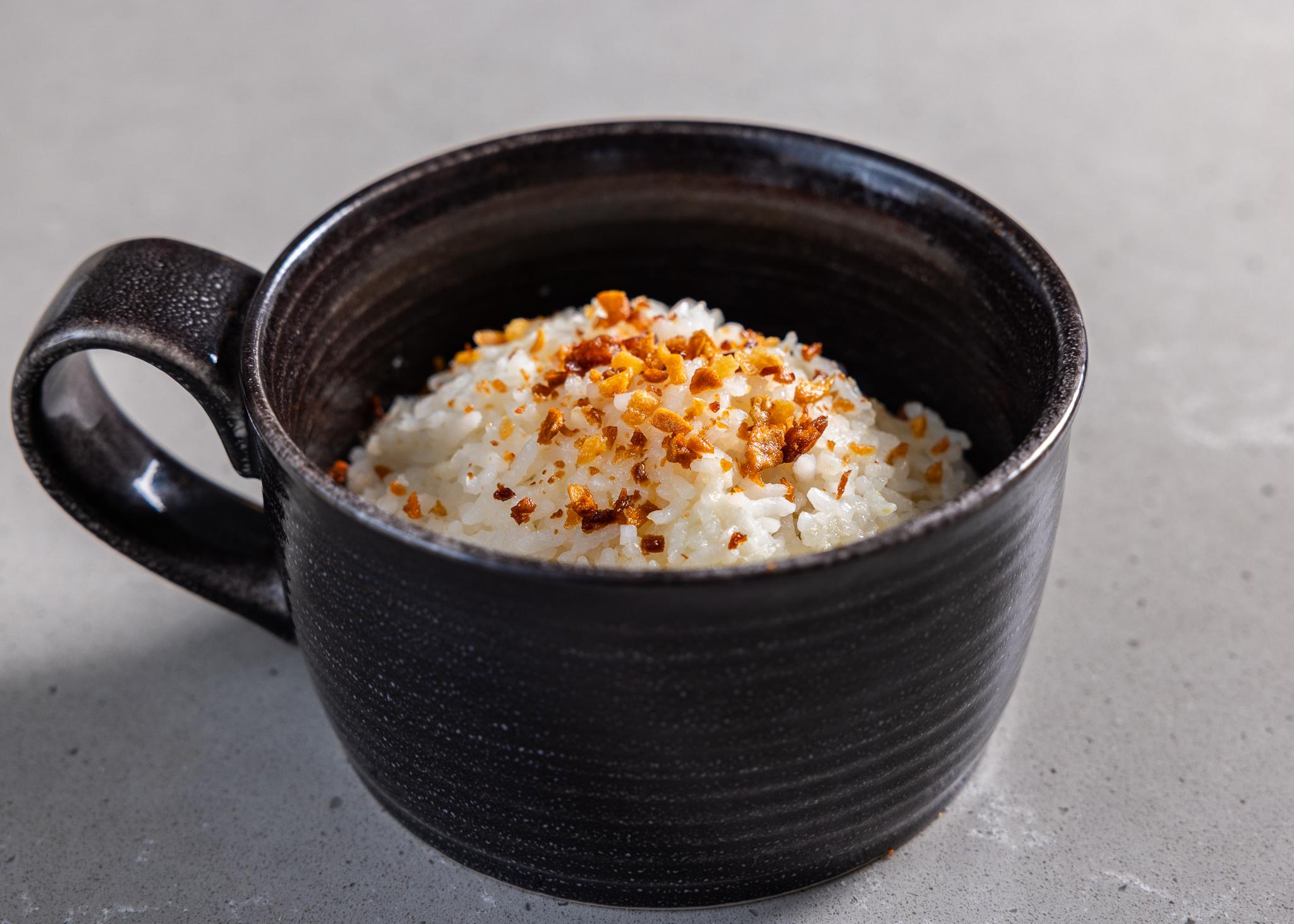 Fried Garlic Rice.