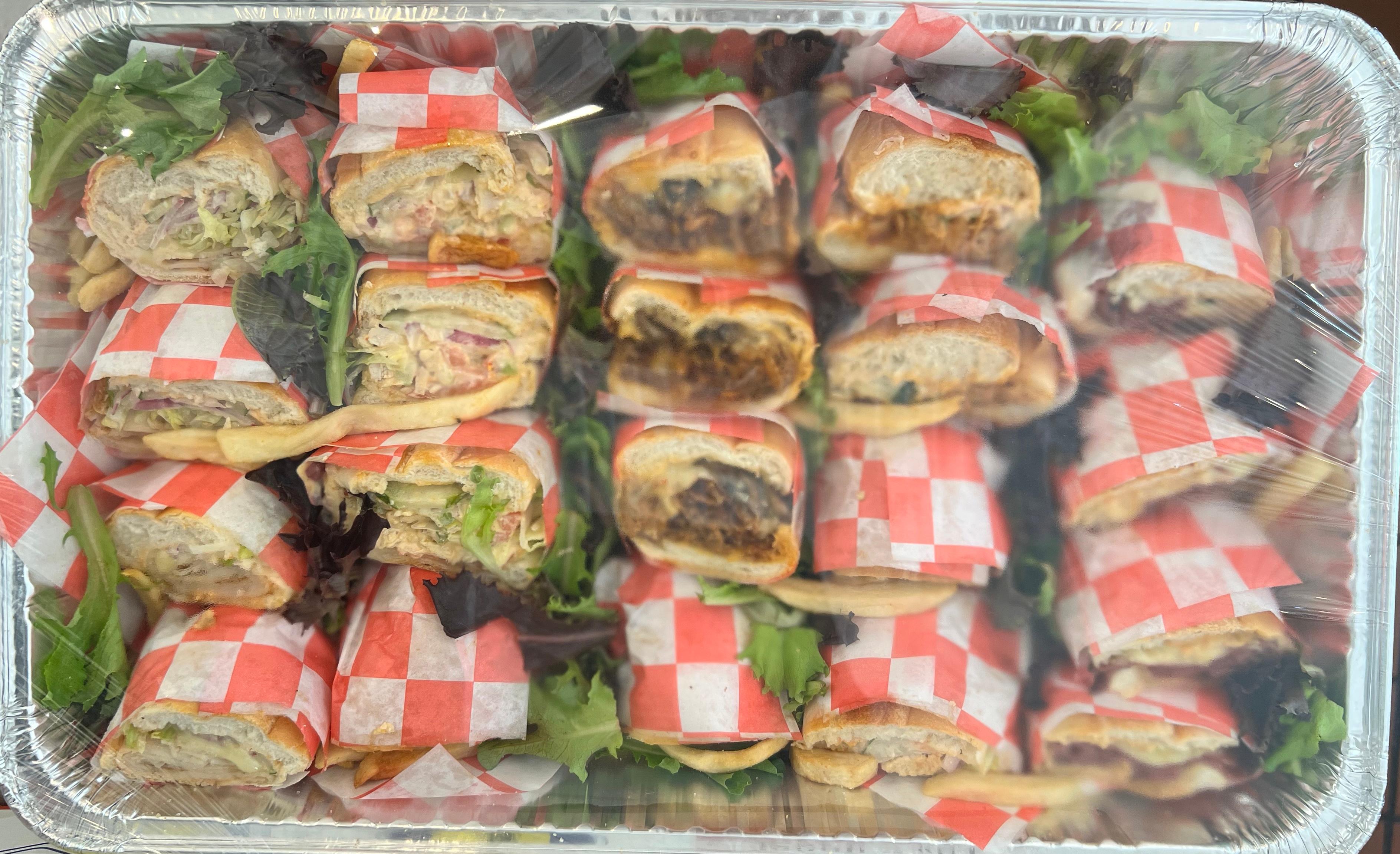 Sandwich Platter 20 Pieces.