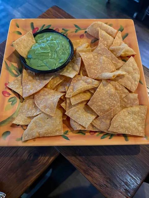 Loco Chips & Guacamole.