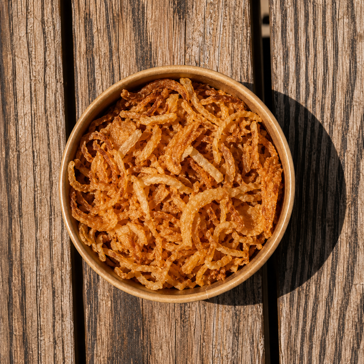 Chili Garlic Onion Crisp.