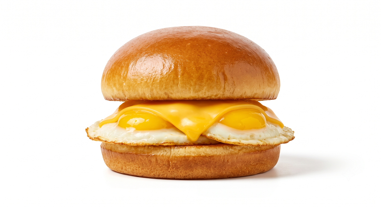 Egg & Cheese Sandwich.