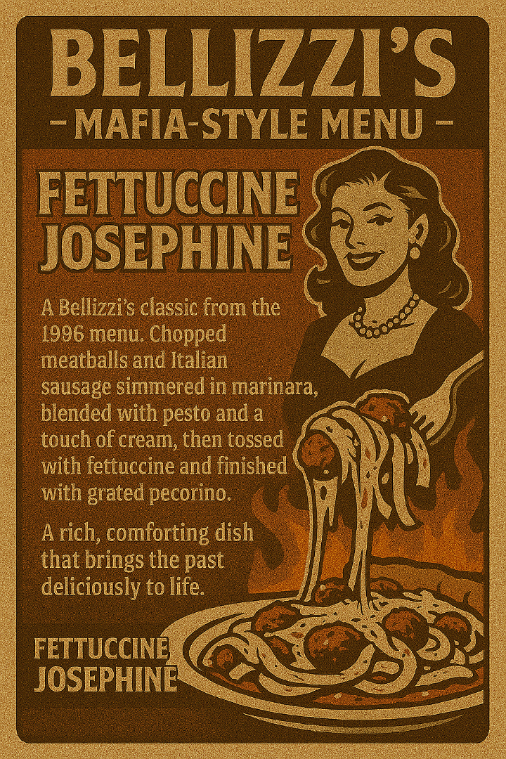 Fettuccine Josephine.