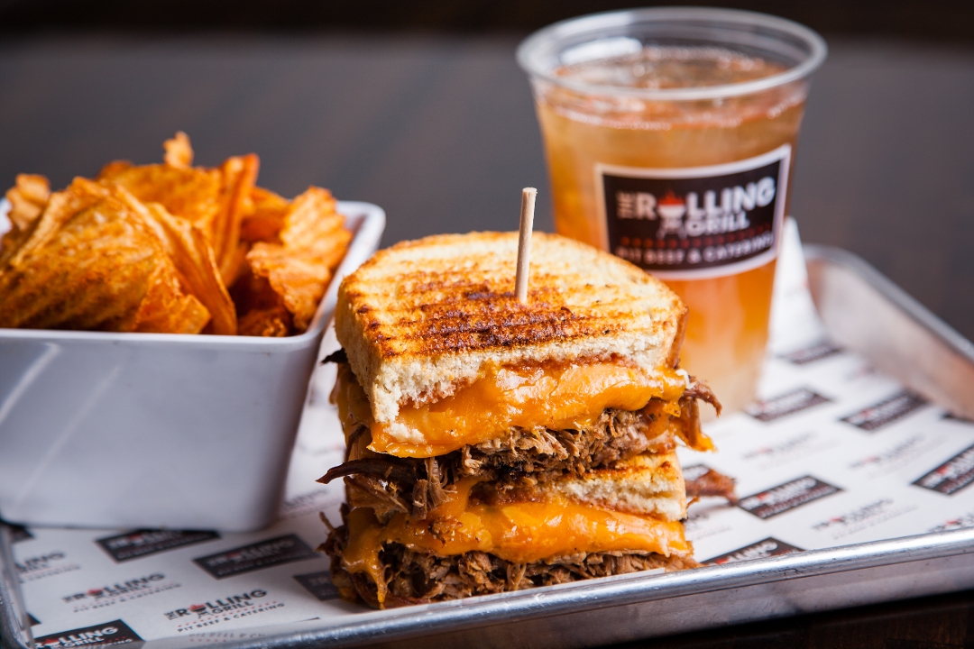 The Rolling Grilled Cheese.