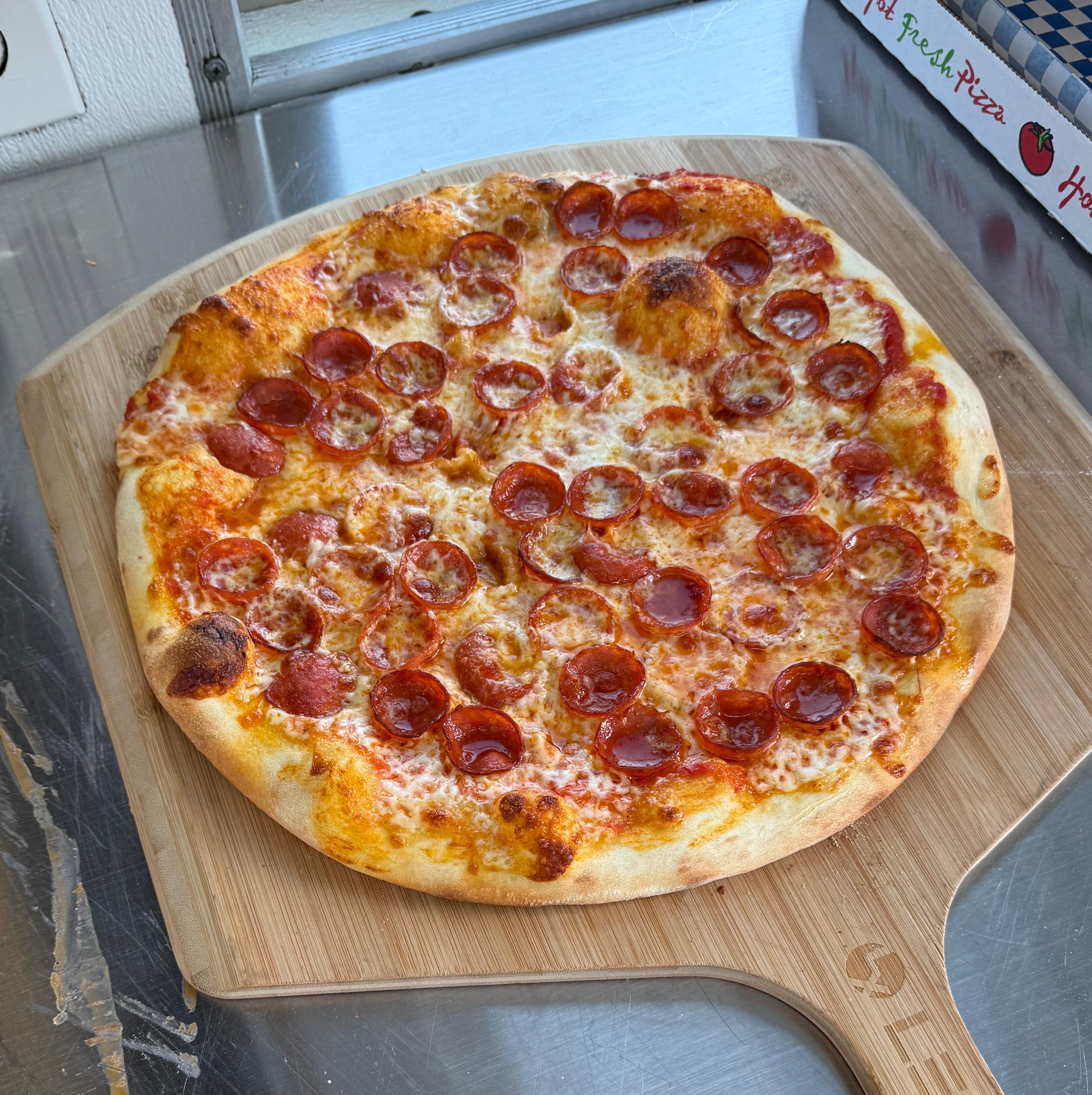 Pepperoni Pizza.