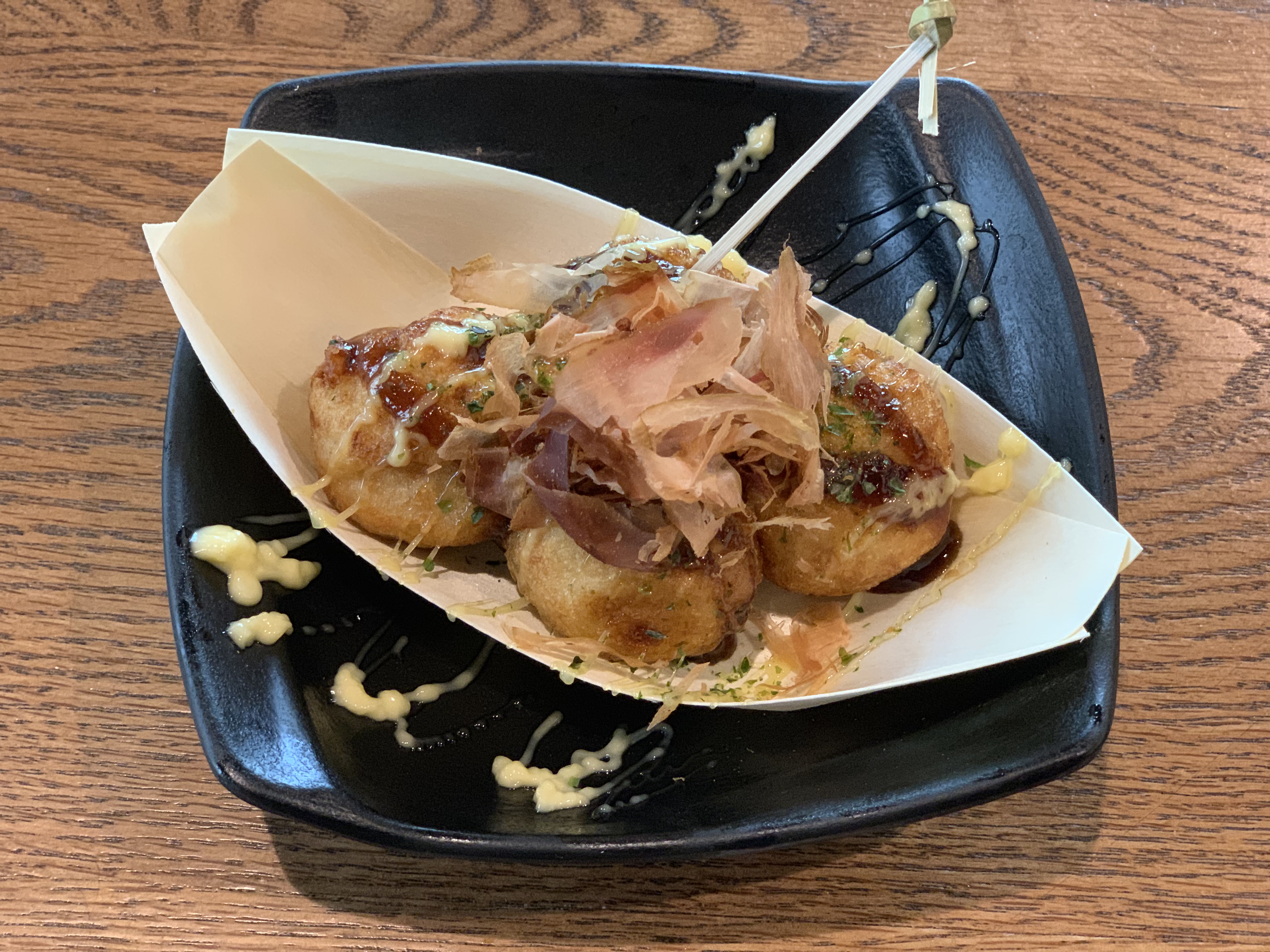 Takoyaki.