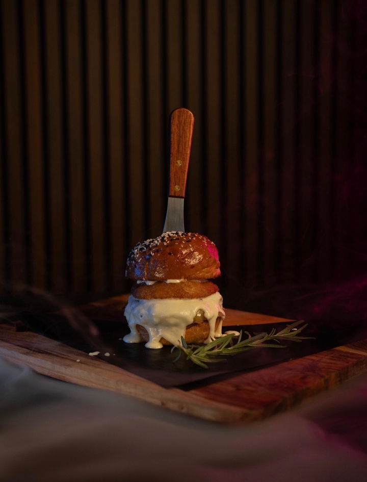 Wagyu Truffle Burger.
