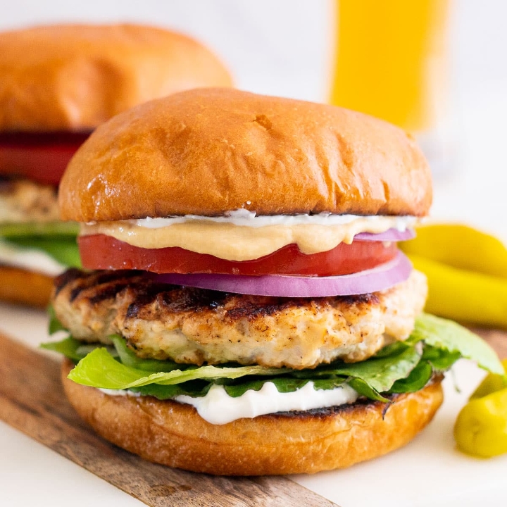 Grilled Chicken Burger.