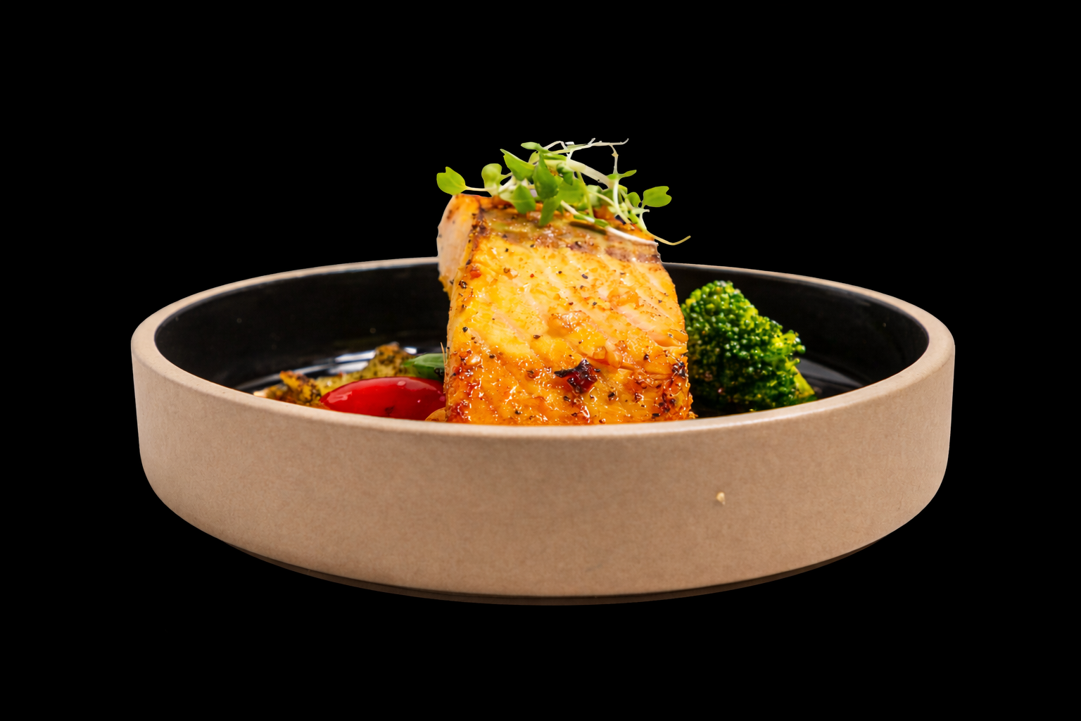 Kasundi Glazed Salmon.
