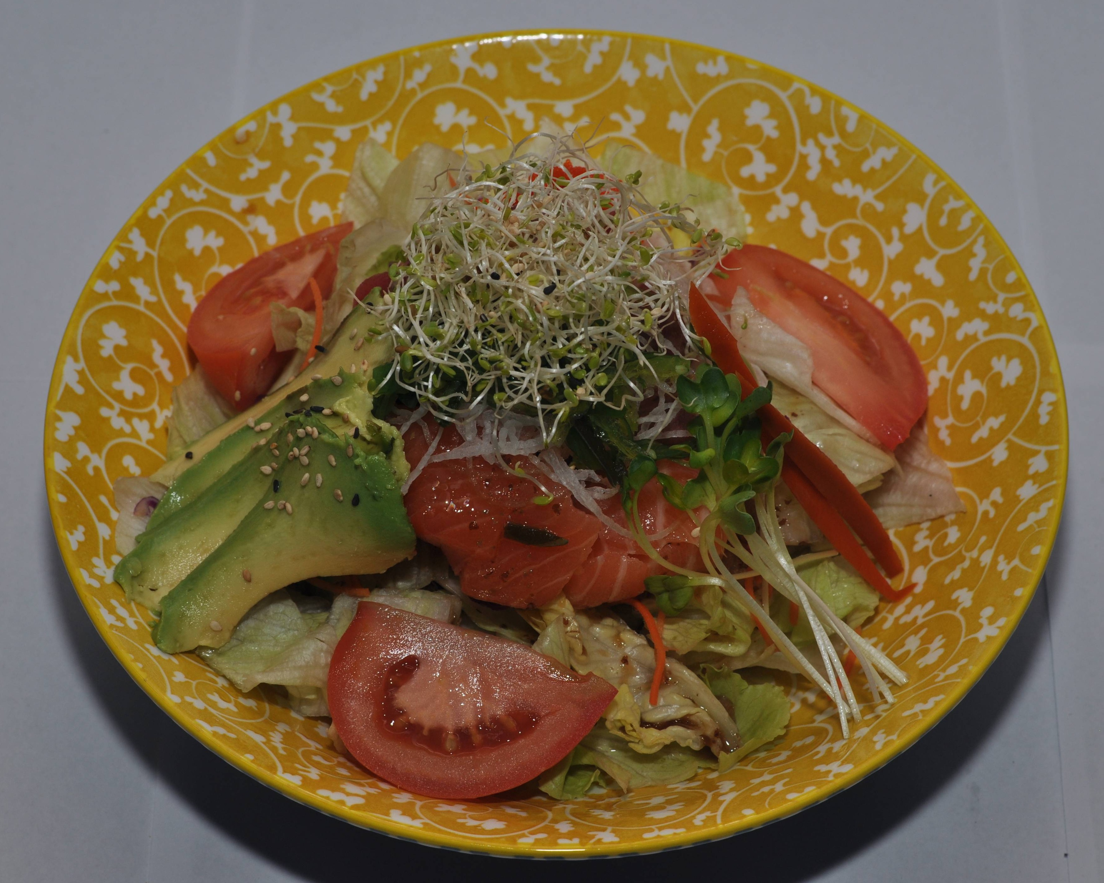 Sashimi Salad.