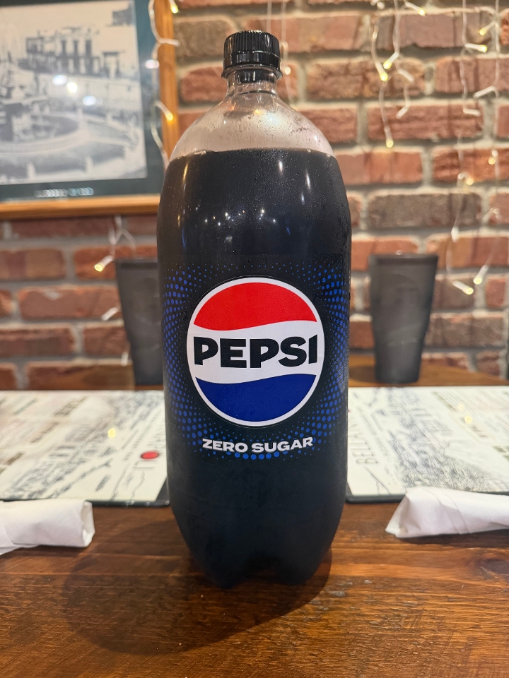 Pepsi Zero 2 Liter.