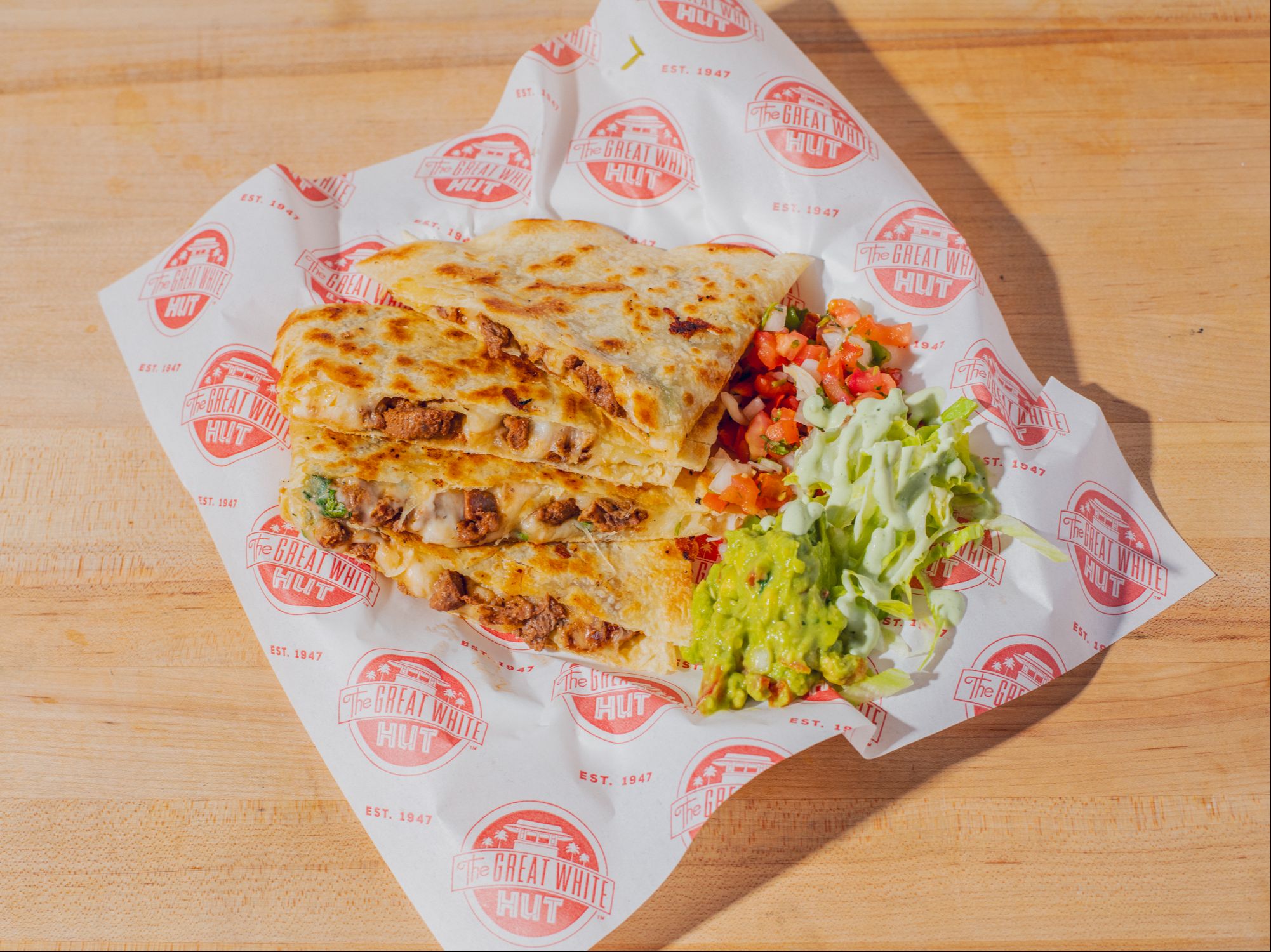 Chicken Quesadilla.
