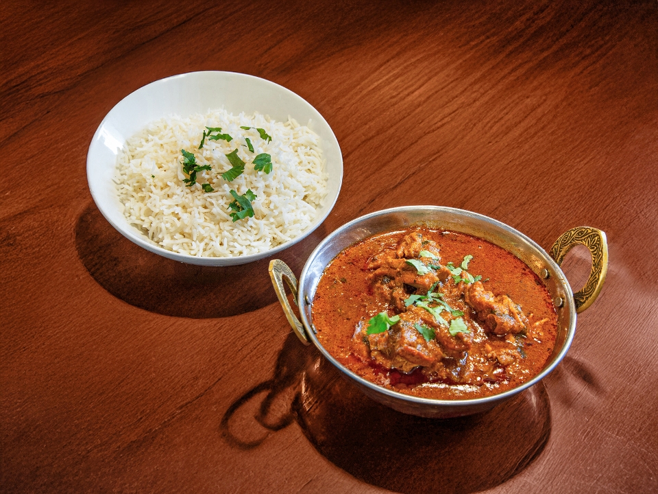 CHICKEN ANDHRA CURRY.