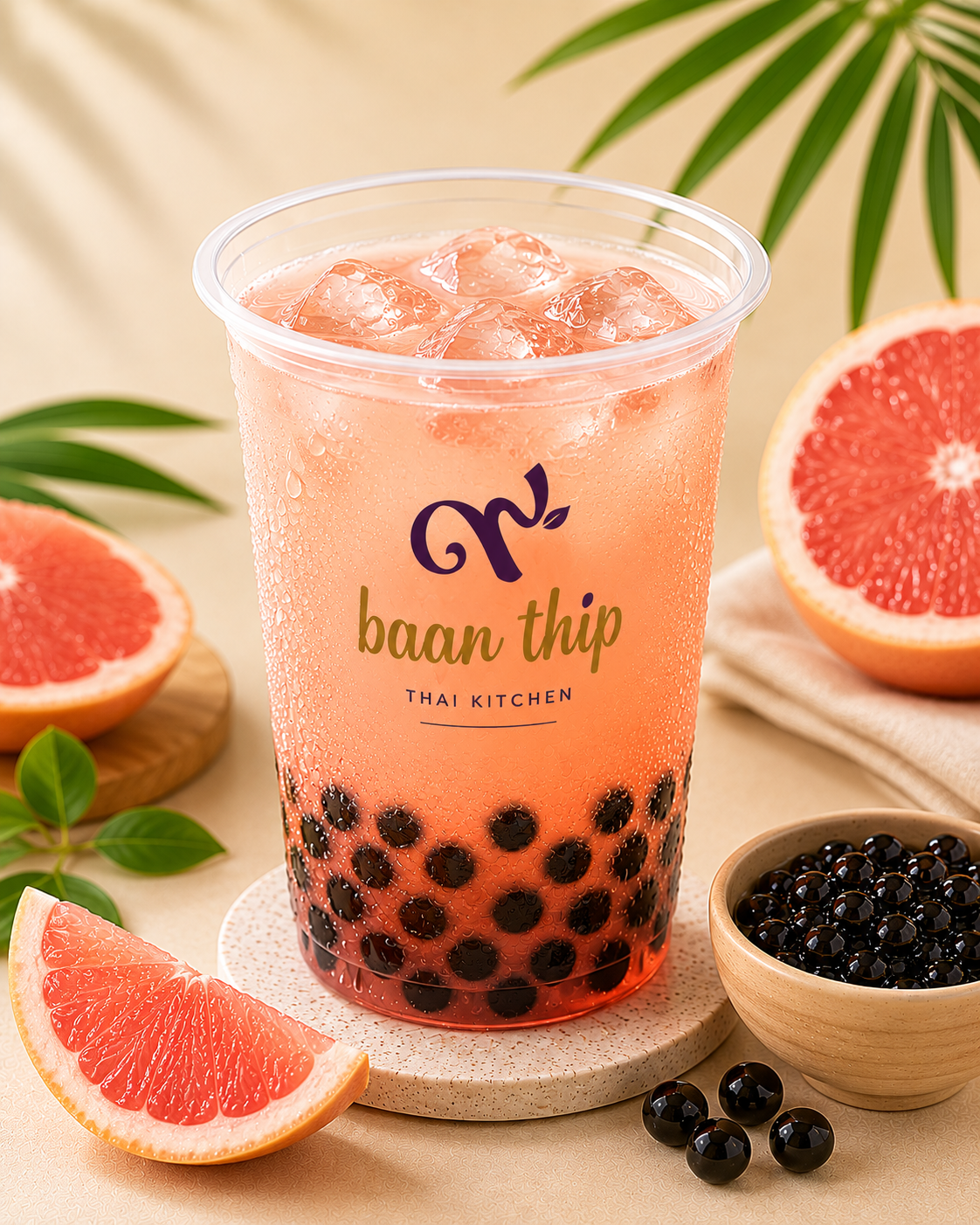 Grapefruit Fruit Tea.