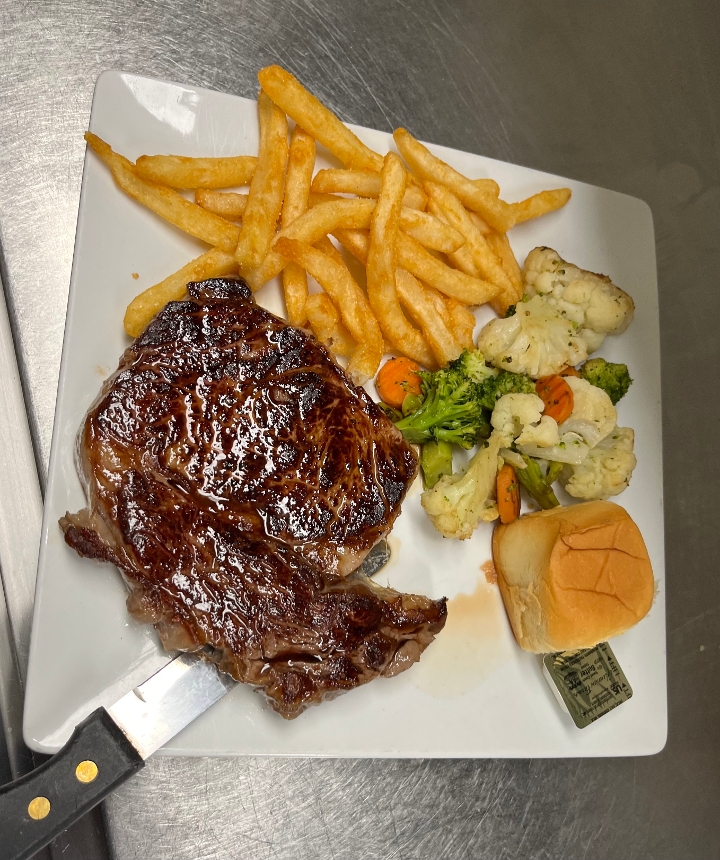 10 oz Ribeye.