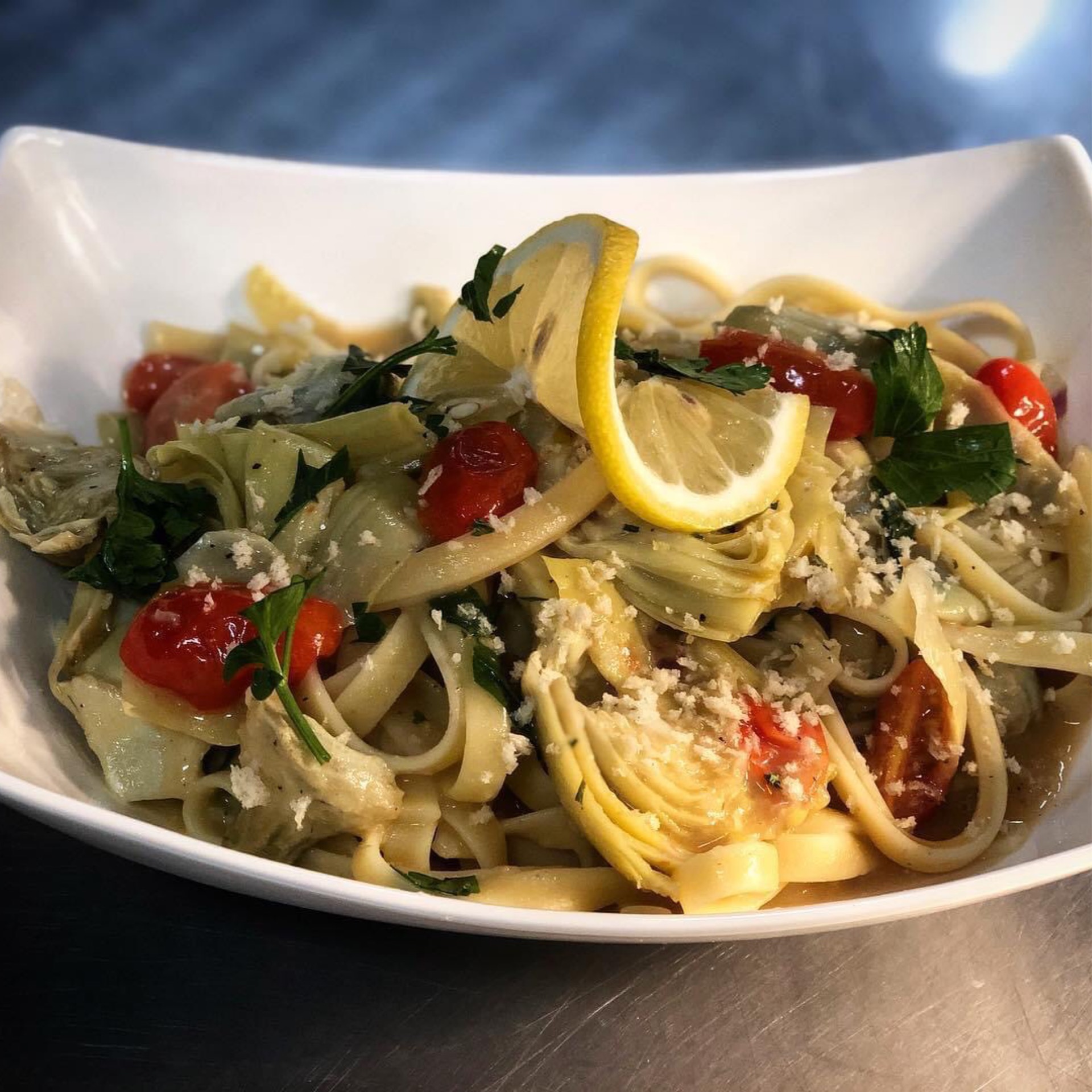 White Wine Artichoke.