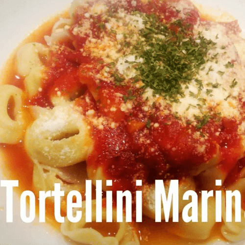 CHEESE TORTELLINI MARINARA ENTRÉE.