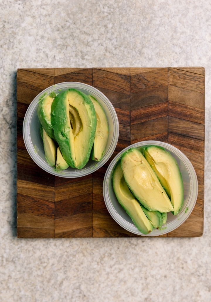 Avocado Wedges.
