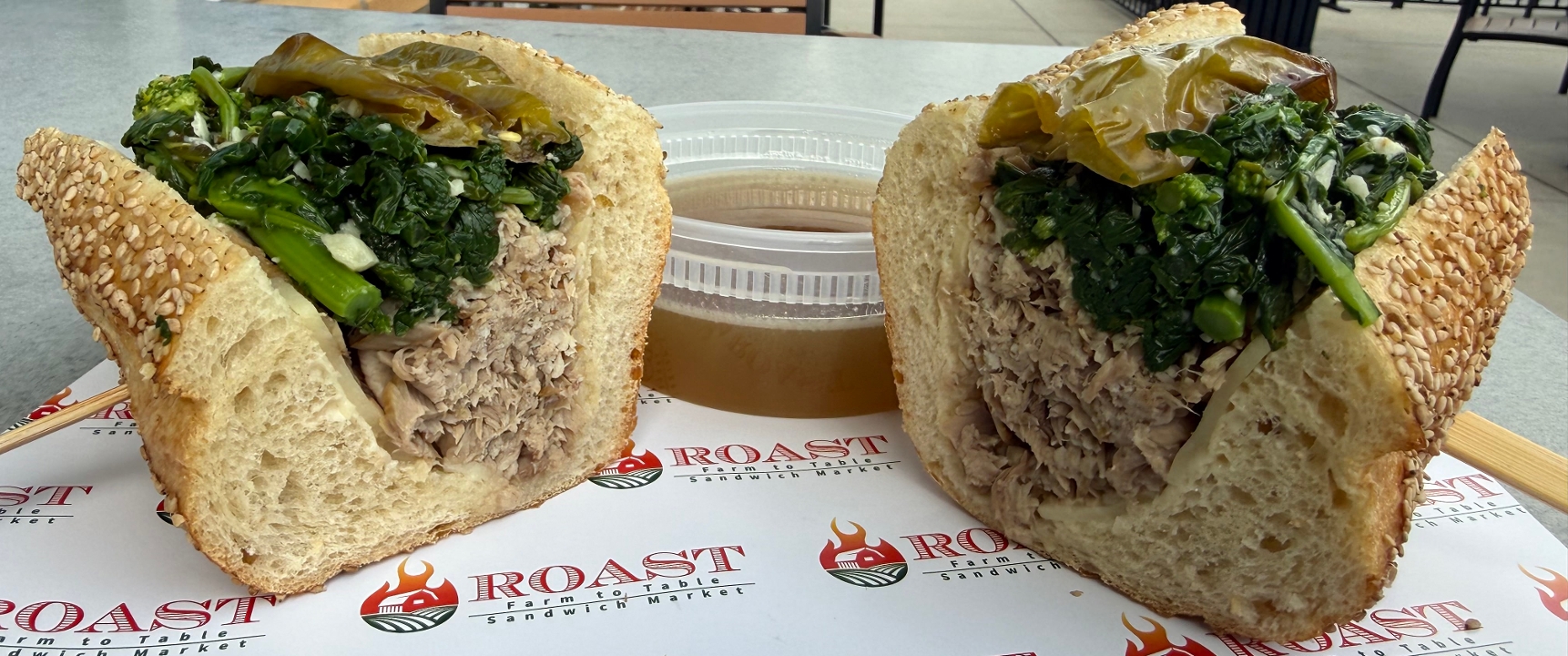 The Philly Roast Pork Sandwich.