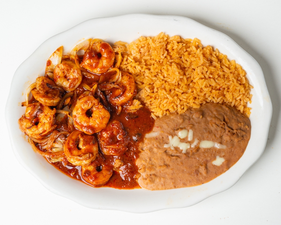 Camarones a la diabla.