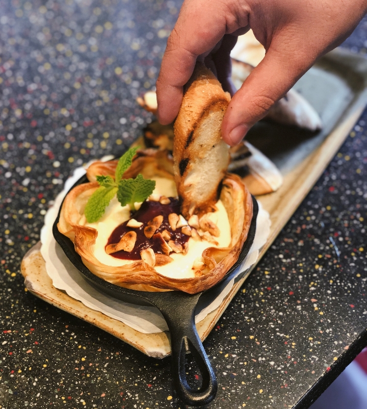 Roasted Festive Brie.