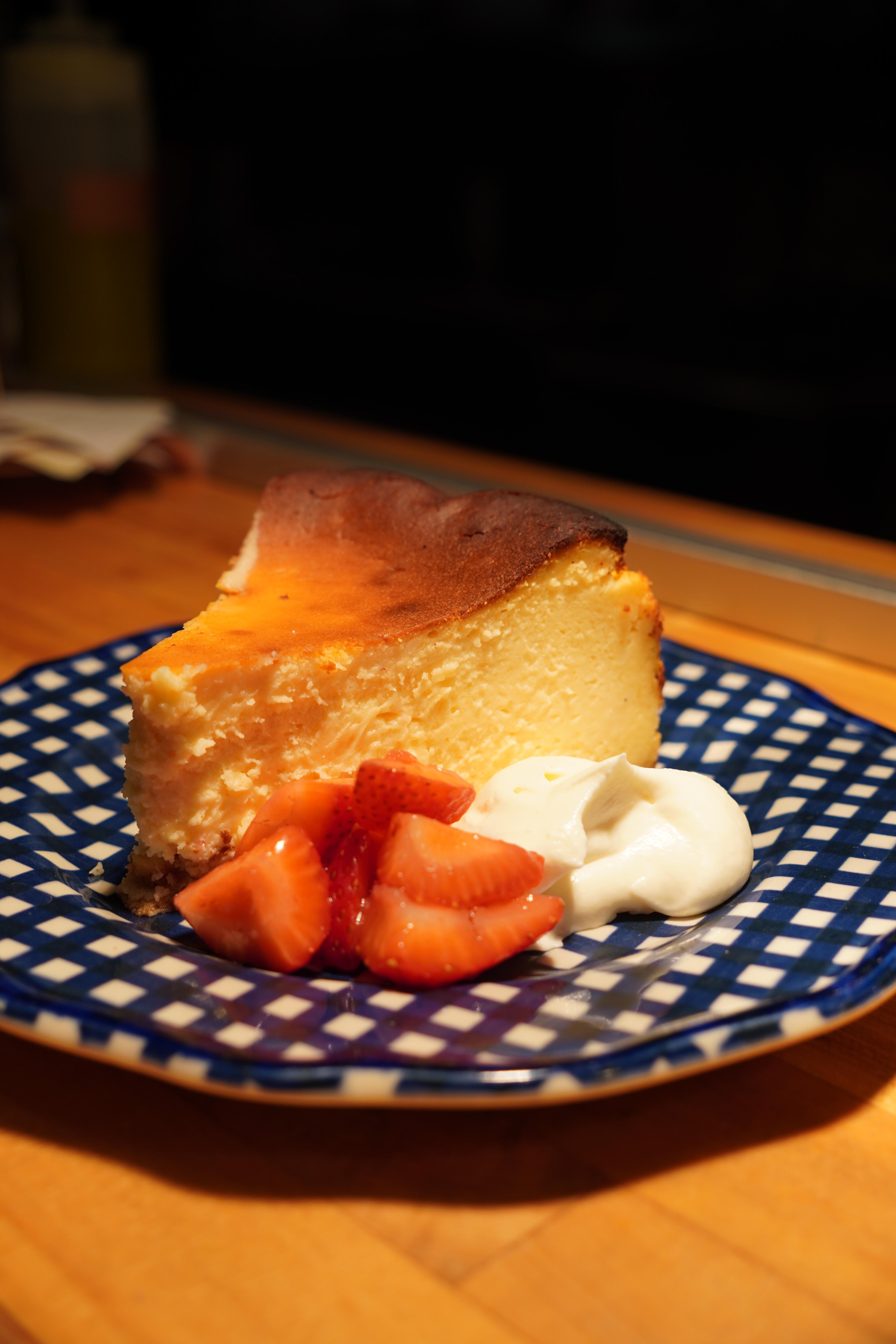 Slice | Basque Cheesecake.