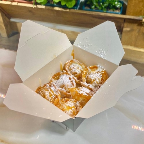 Caramel & Sea Salt Wontons.