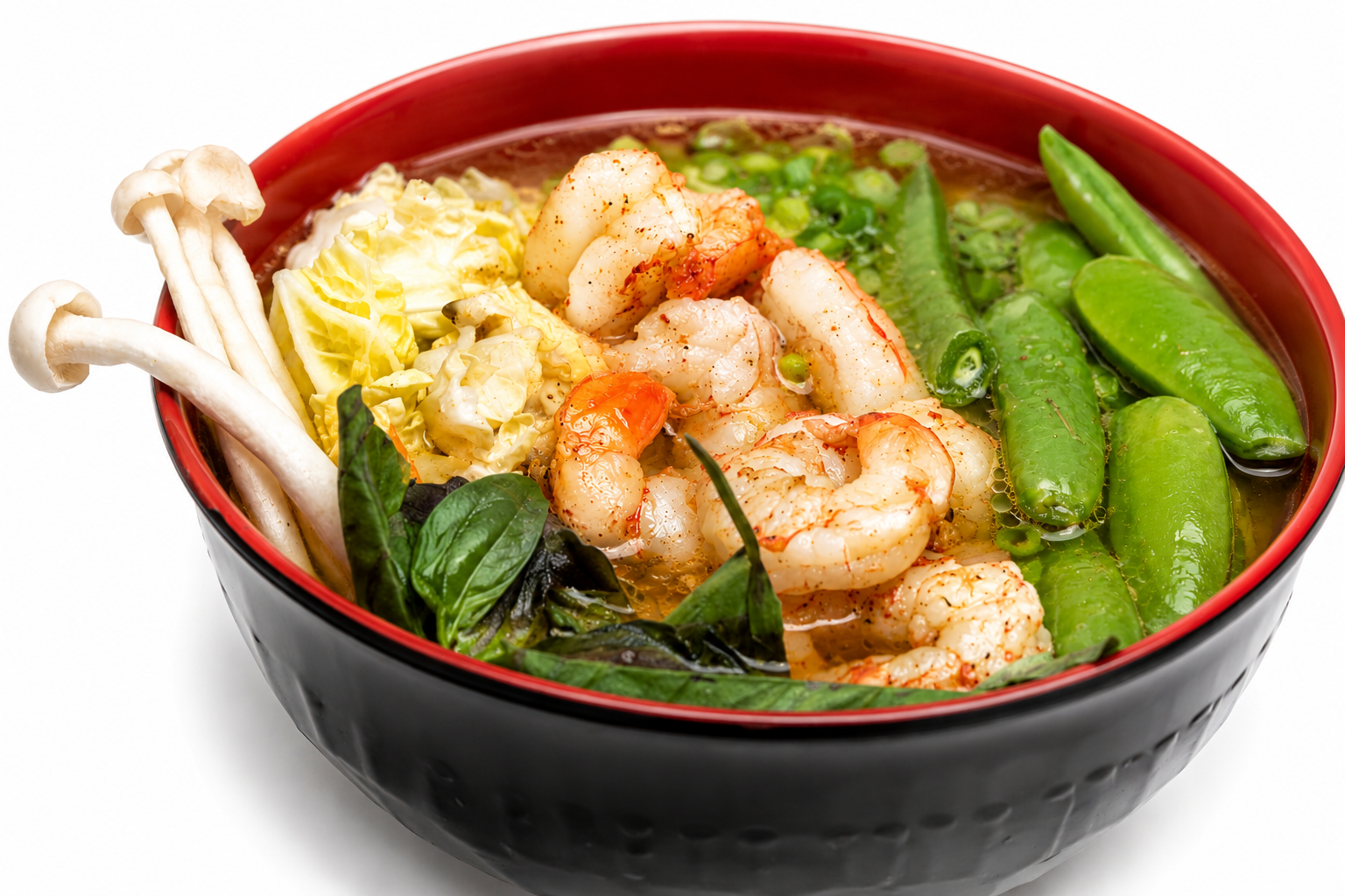 Green Goodness Noodle Soup.