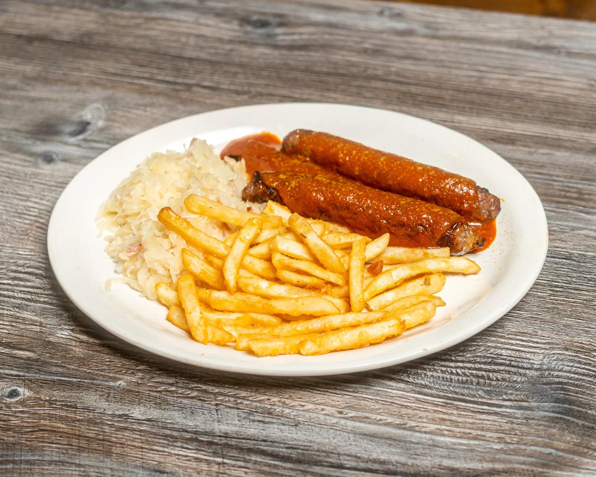 Currywurst.