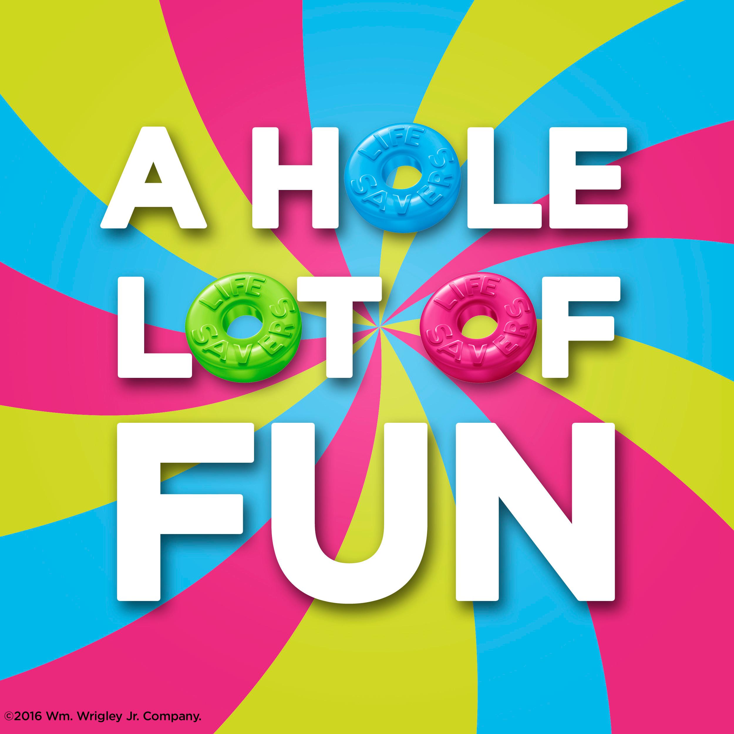 Life Savers Neons Gummy Candy  7 Oz Bag.