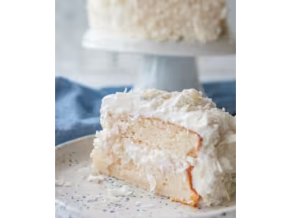 Coconut Cloud Cake.