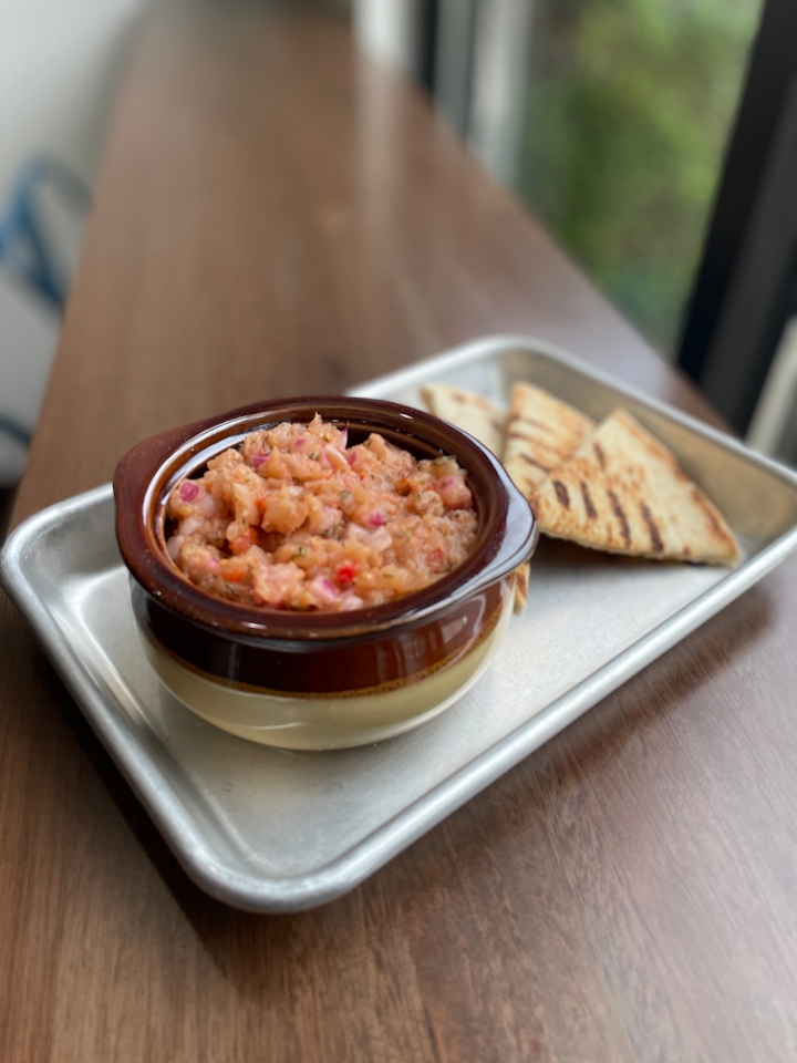 ROASTED EGGPLANT DIP.