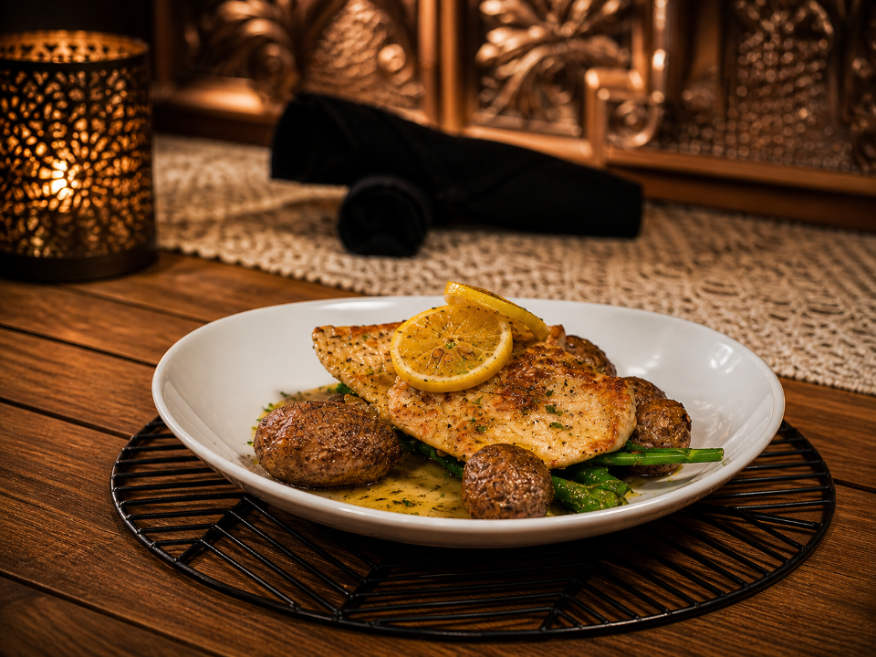 Lemon & Herb Chicken.