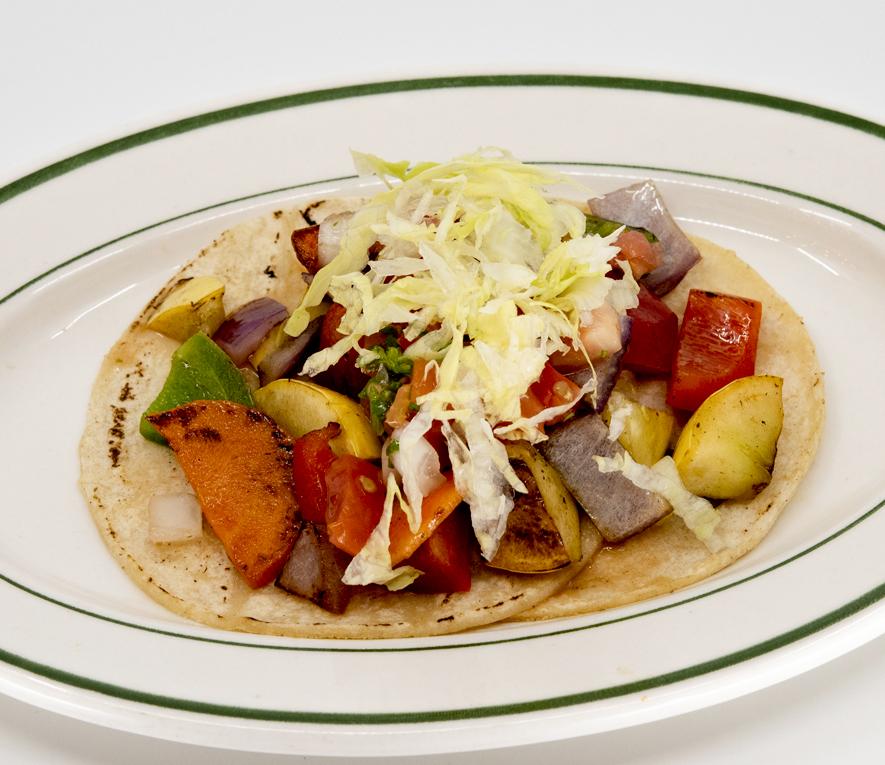 Grilled Vegetable Tacos.