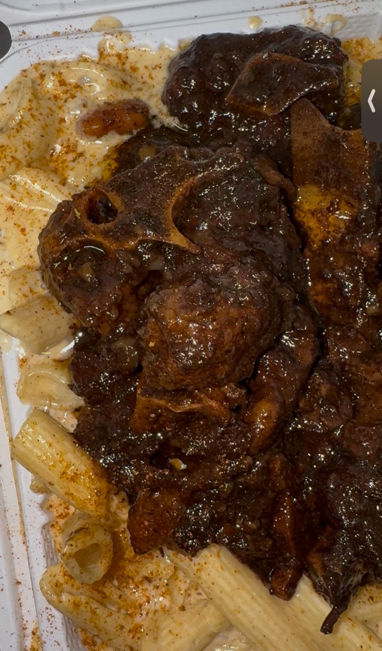 Oxtail Rasta Pasta.