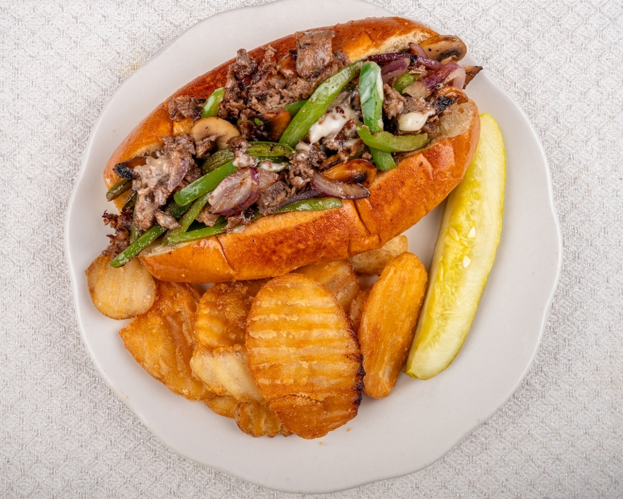 Steak & Cheese Sub.