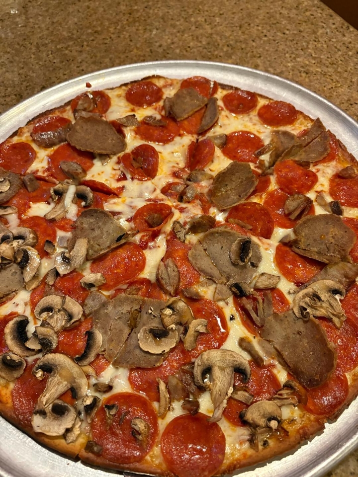 14" GF 3 TOPPING CAULIFLOWER.
