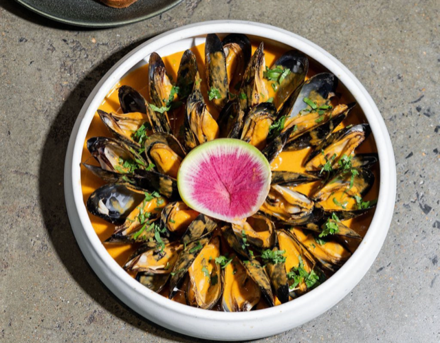 Mejillones En Curry.