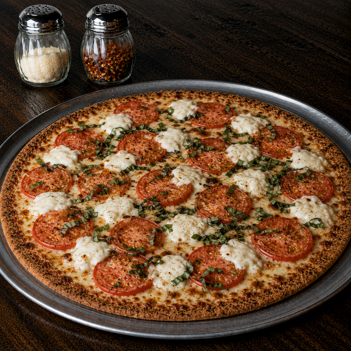 Personal Thin Crust 6" The Classic Margherita.