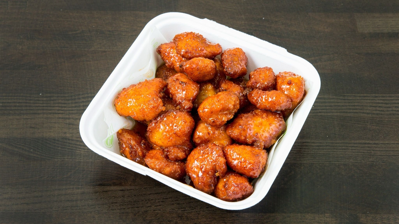 Chicken Poppers.
