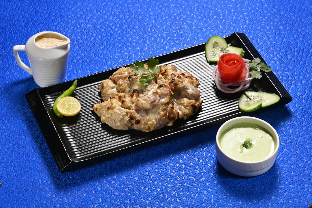 Chicken Malai Tikka.