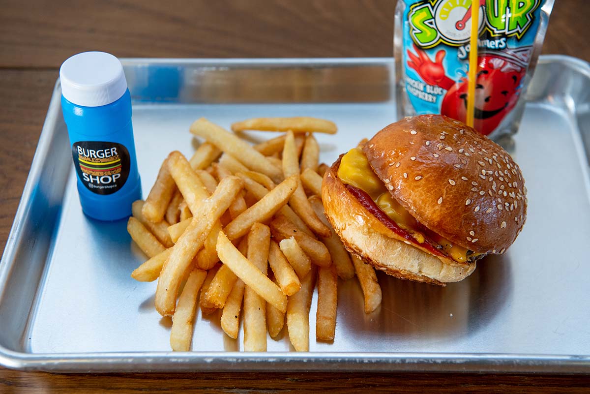 The Kids Meal Burger.