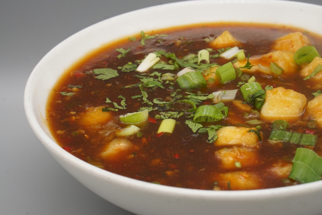 Paneer Manchurian Lunch.