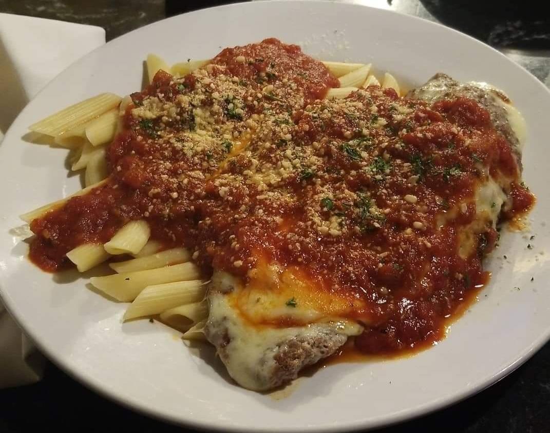 REG VEAL & EGGPLANT PARM COMBO.