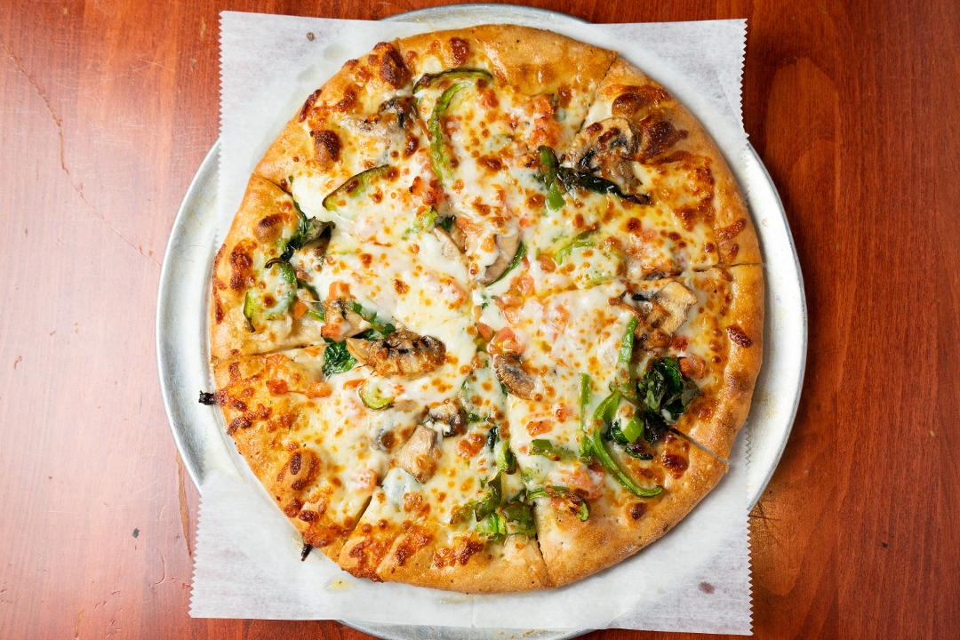 VEGGIE PIZZA.