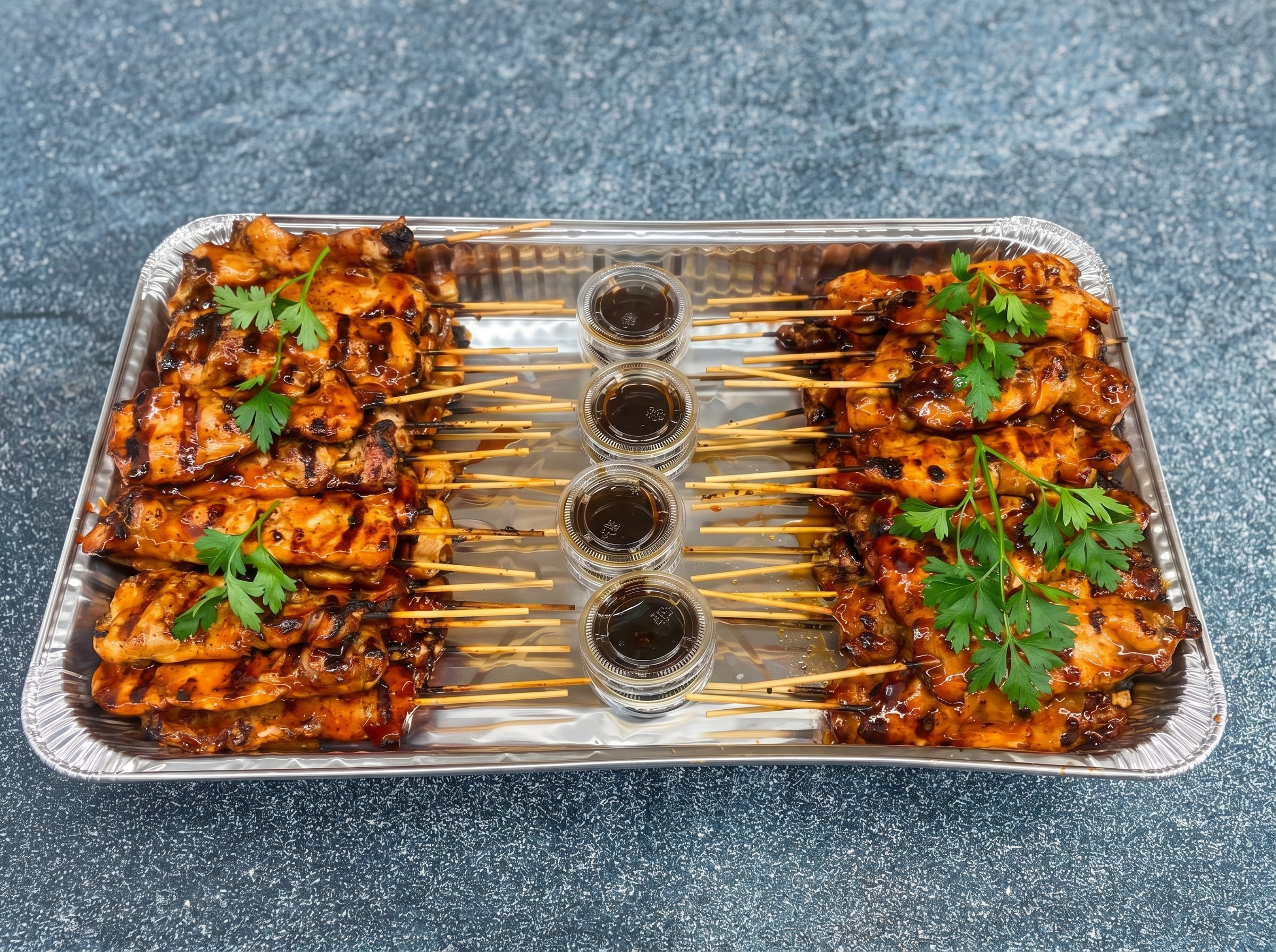 Marinated Grilled Chicken Skewers Pack.