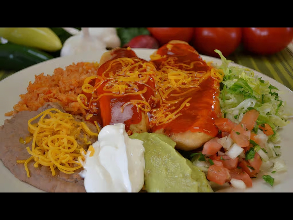 #6 2 Chile Rellenos Combo.