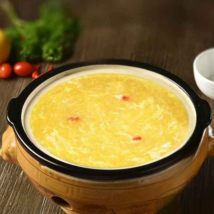 SP6. 雞茸粟米羹/Minced Chicken w. Sweet Corn Soup.
