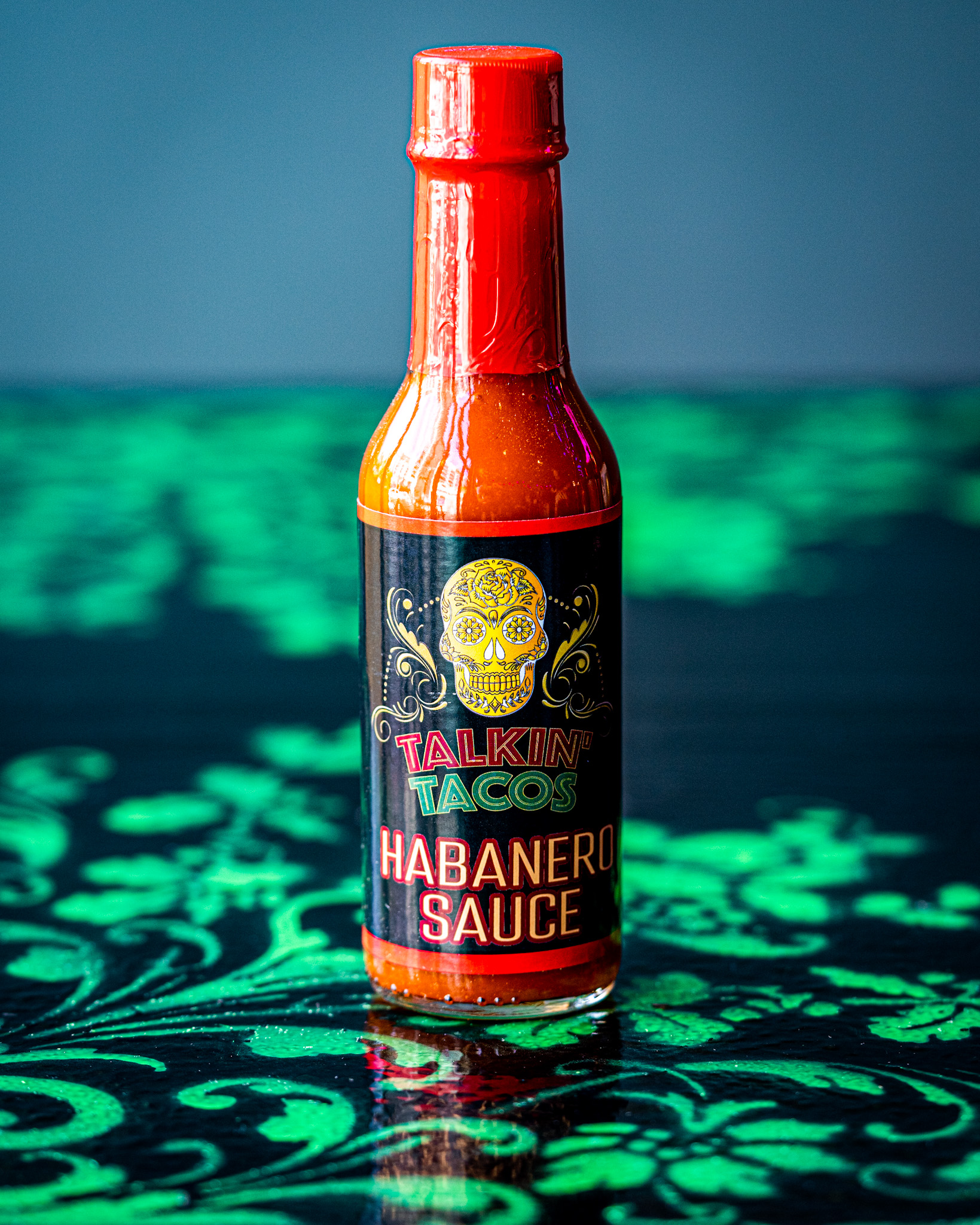 Talkin' Tacos Habanero Hot Sauce.