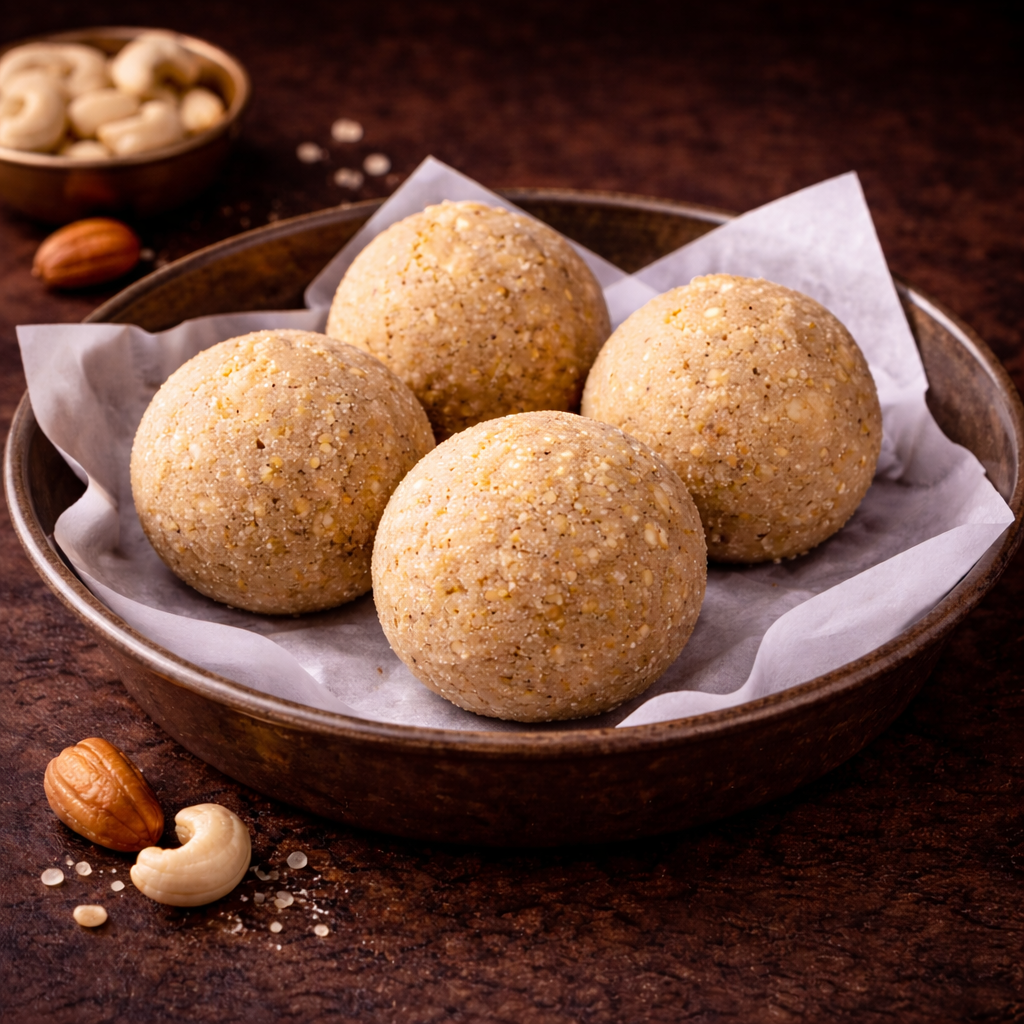 Fresh Sunnunda (Urad Dal Laddu, 4 pcs).